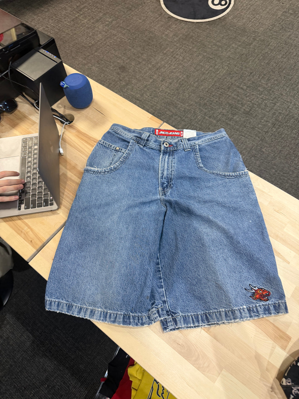 Jnco dragons jorts