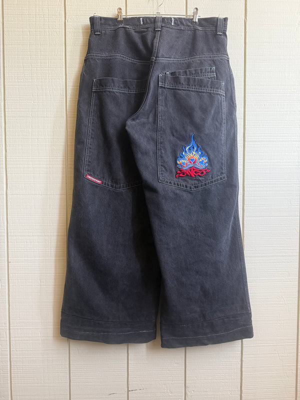 Jnco Flaming spades