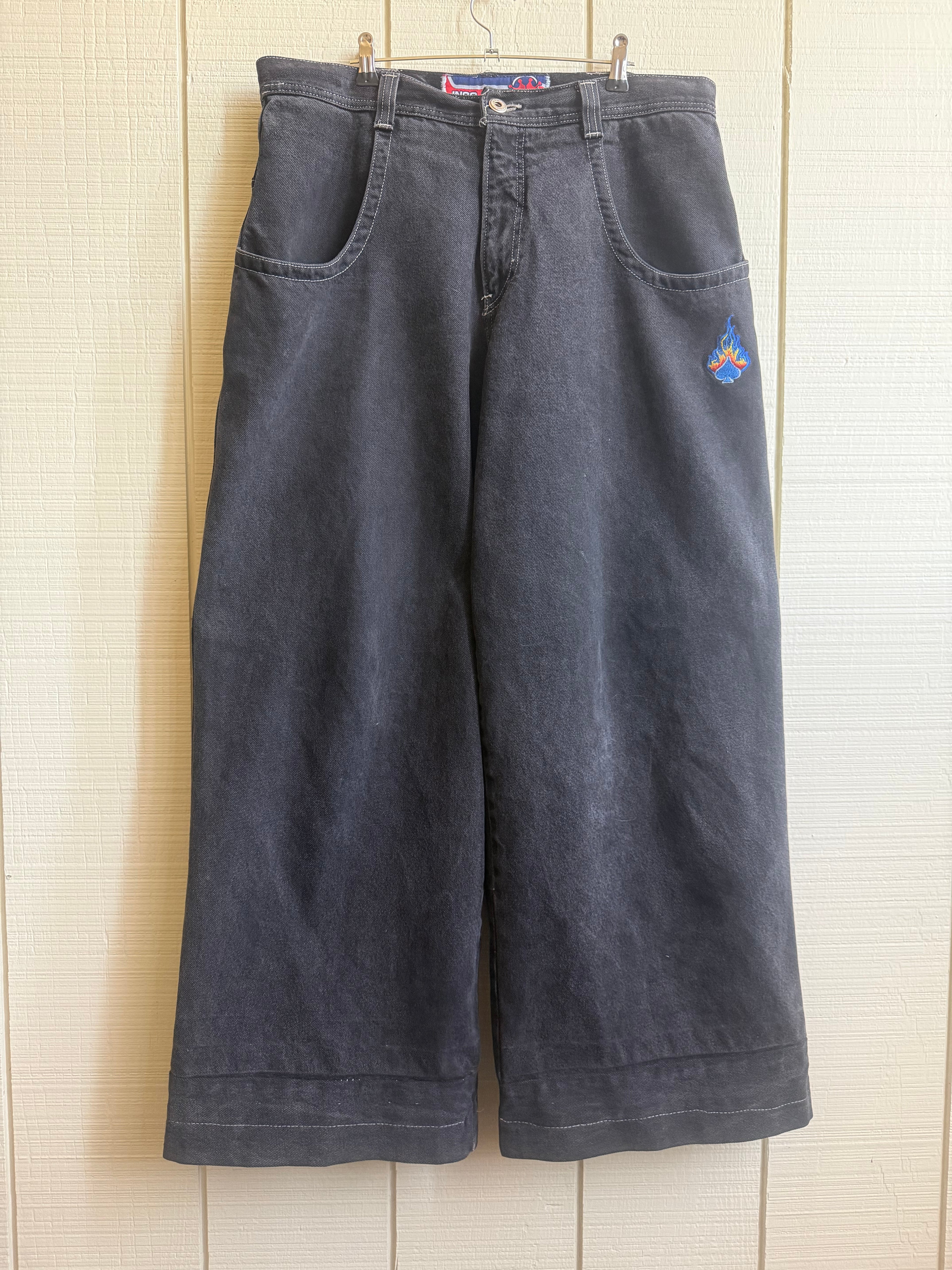 Jnco Flaming spades