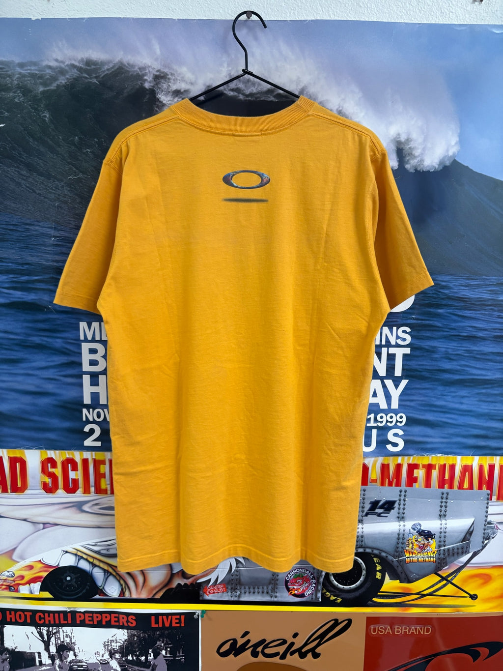 Vintage Yellow Oakley Software Shirt