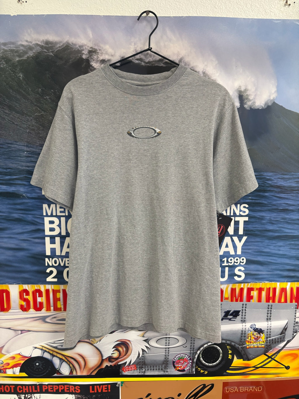 Vintage Oakley Software Squid Line Tee