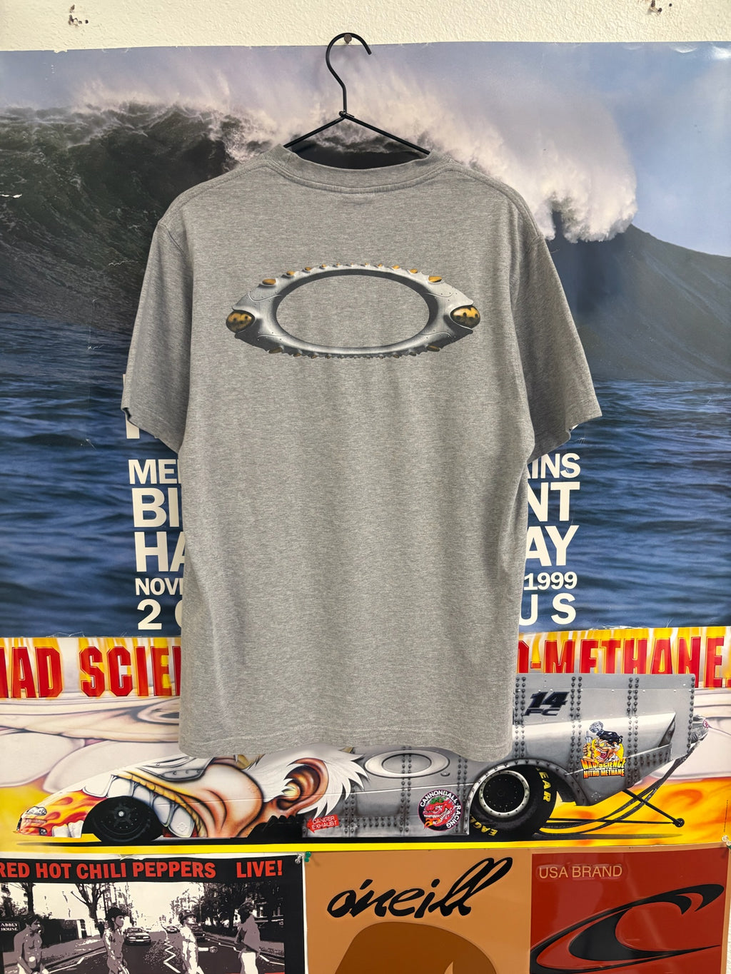Vintage Oakley Software Squid Line Tee