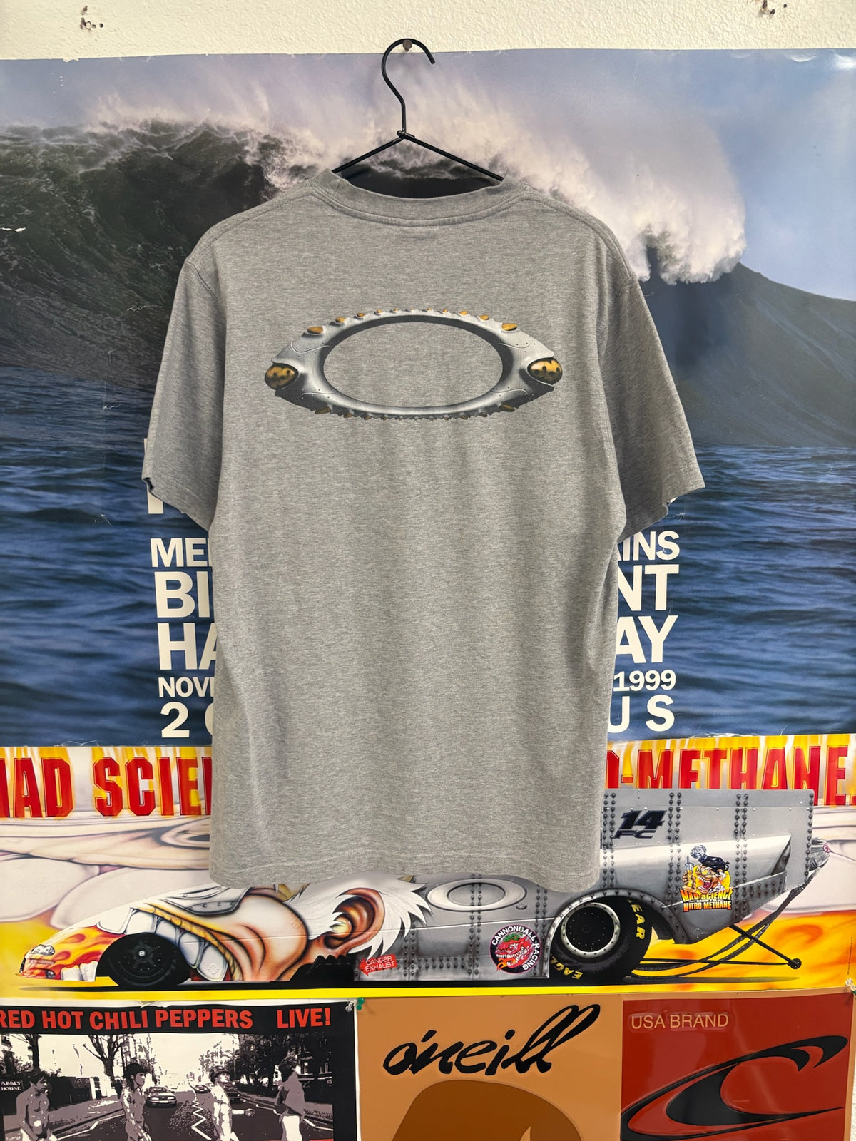 Vintage Oakley Software Squid Line Tee