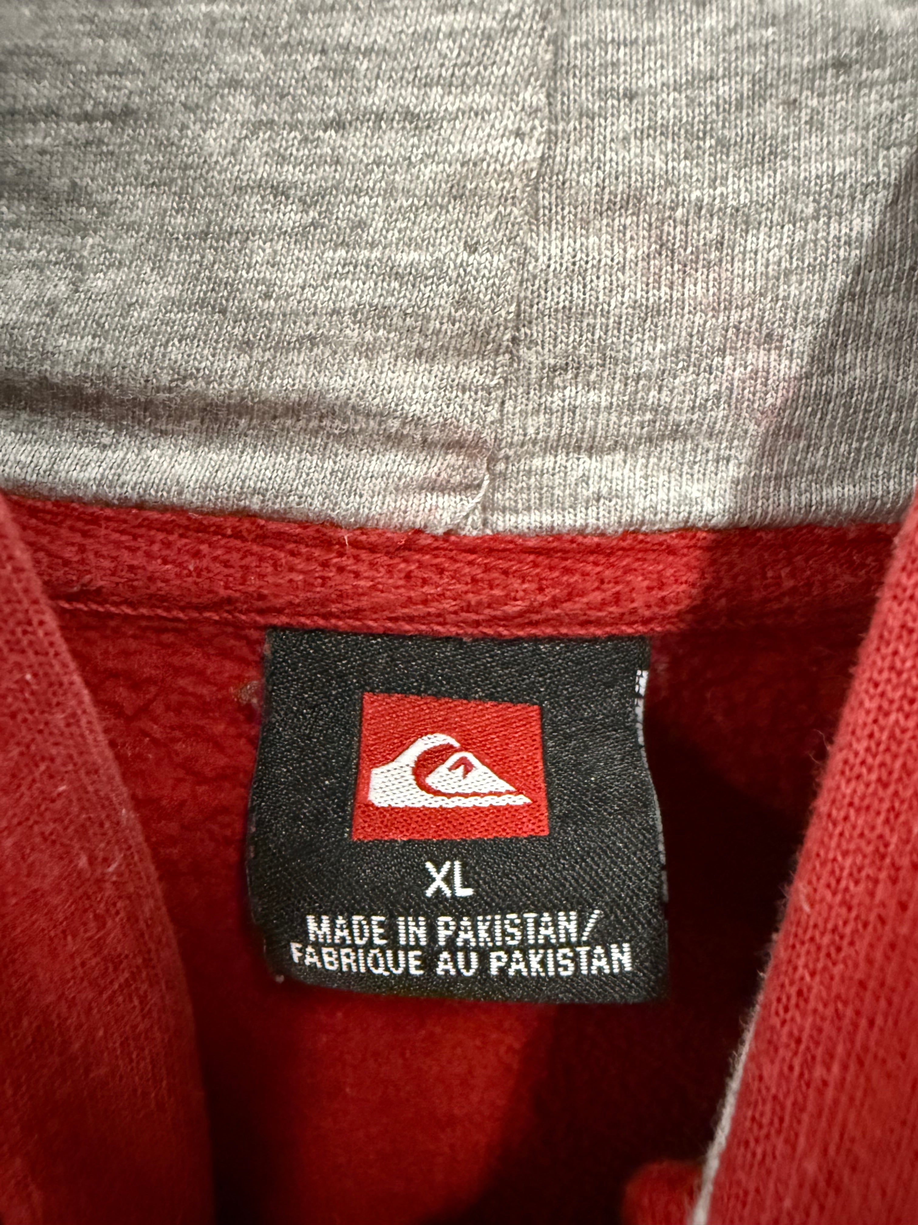 Quiksilver Red Hoodie