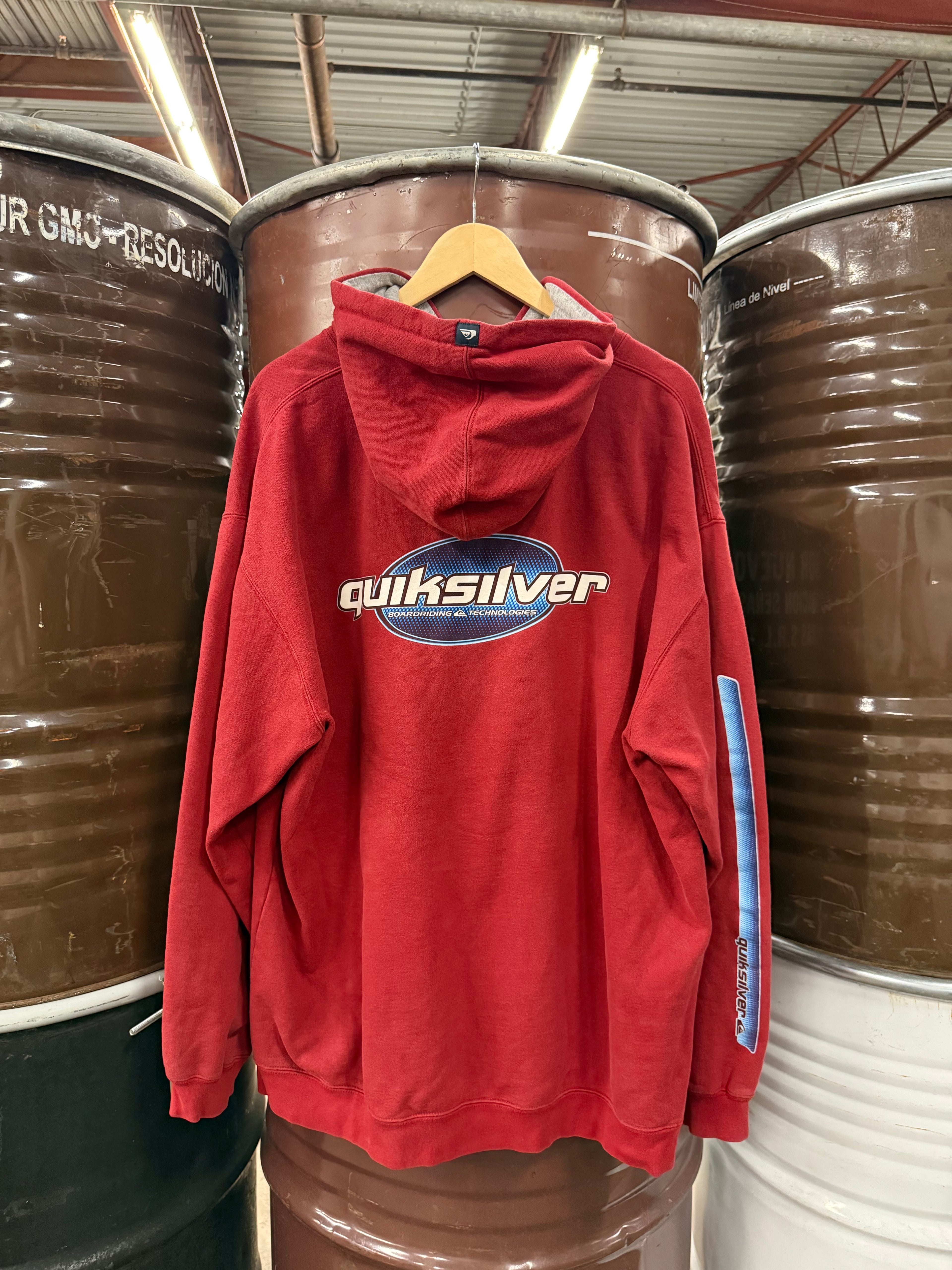 Quiksilver Red Hoodie
