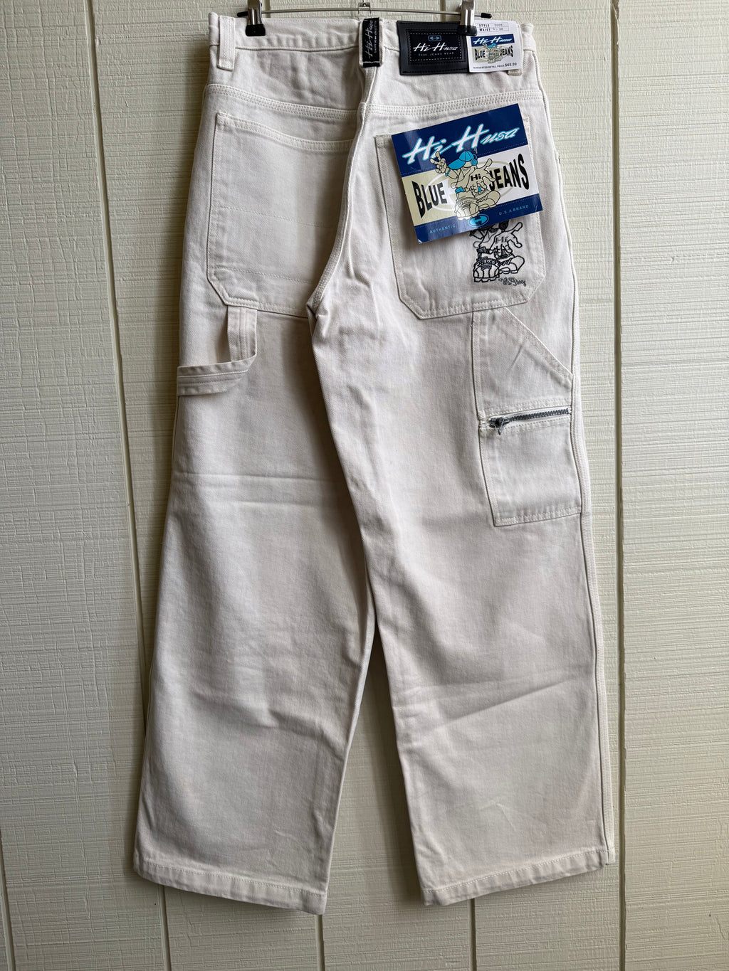 HI embroider cargo pants NWT