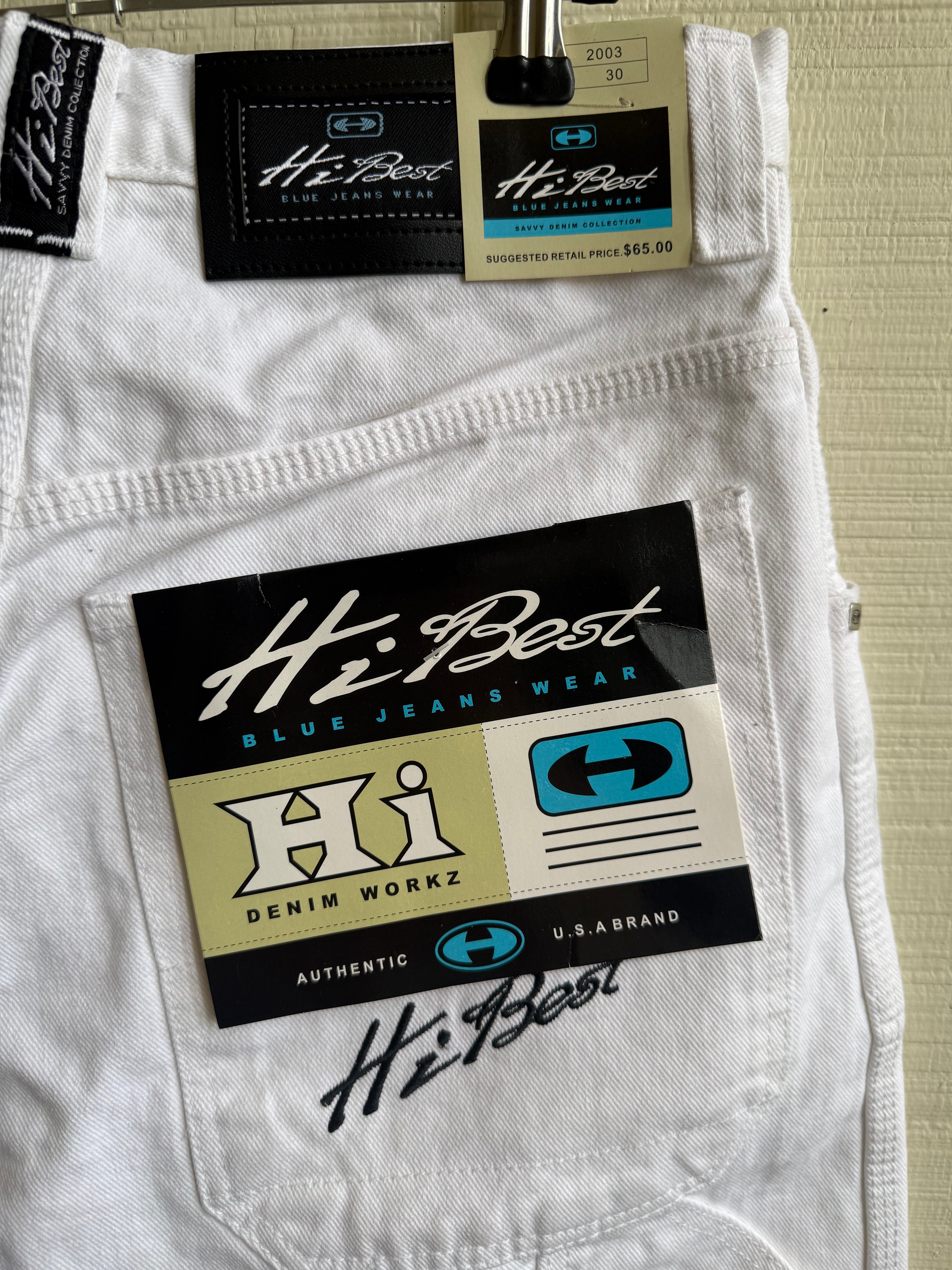 HI embroider pants NWT