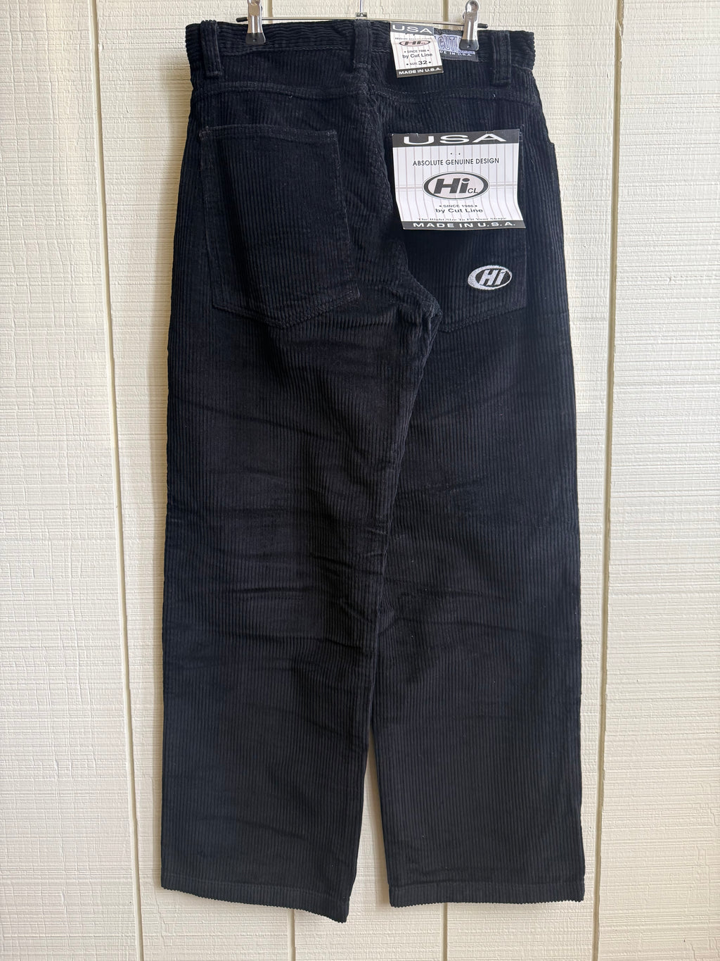 HI embroider corduroy pants NWT