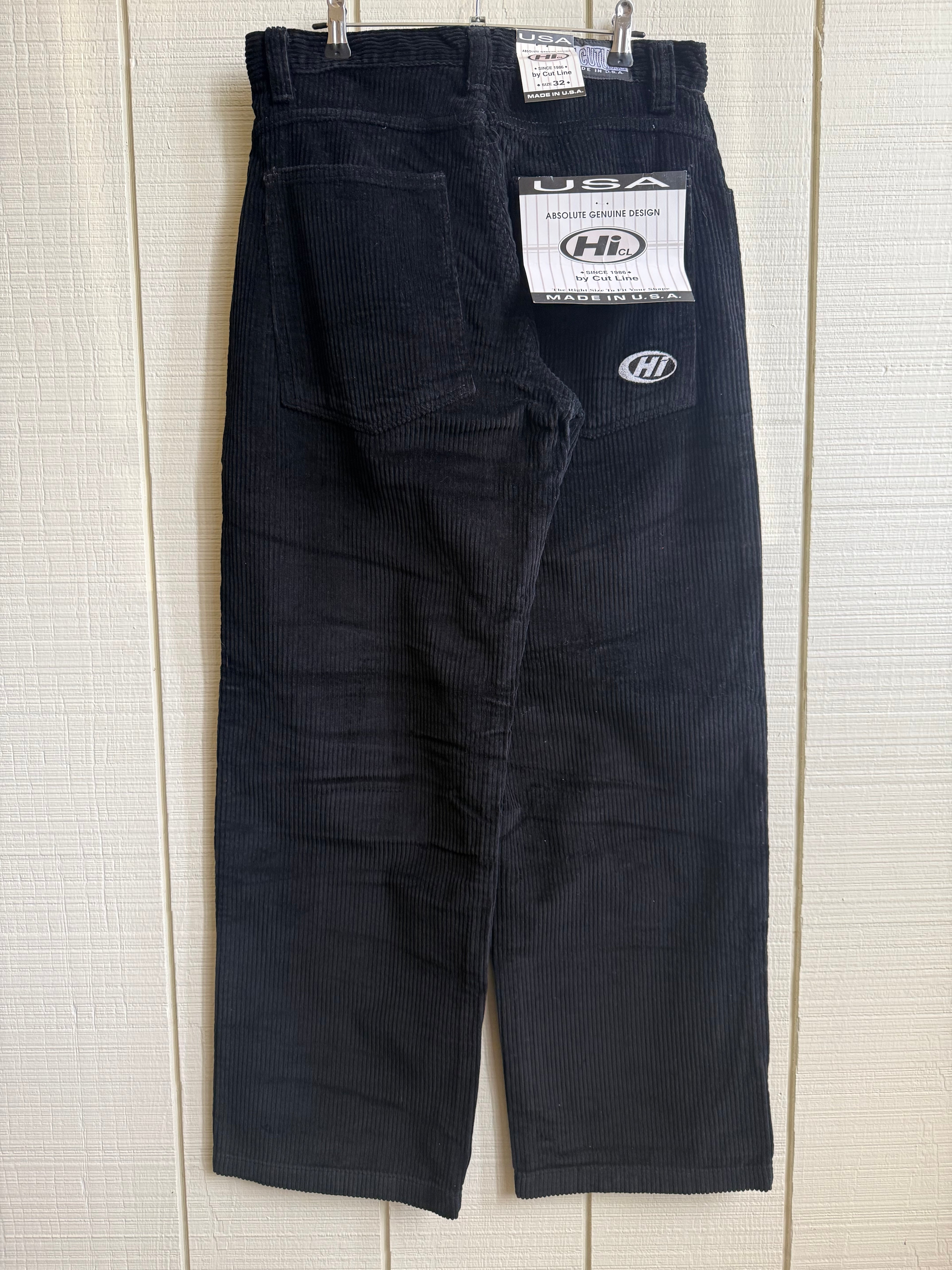 HI embroider corduroy pants NWT