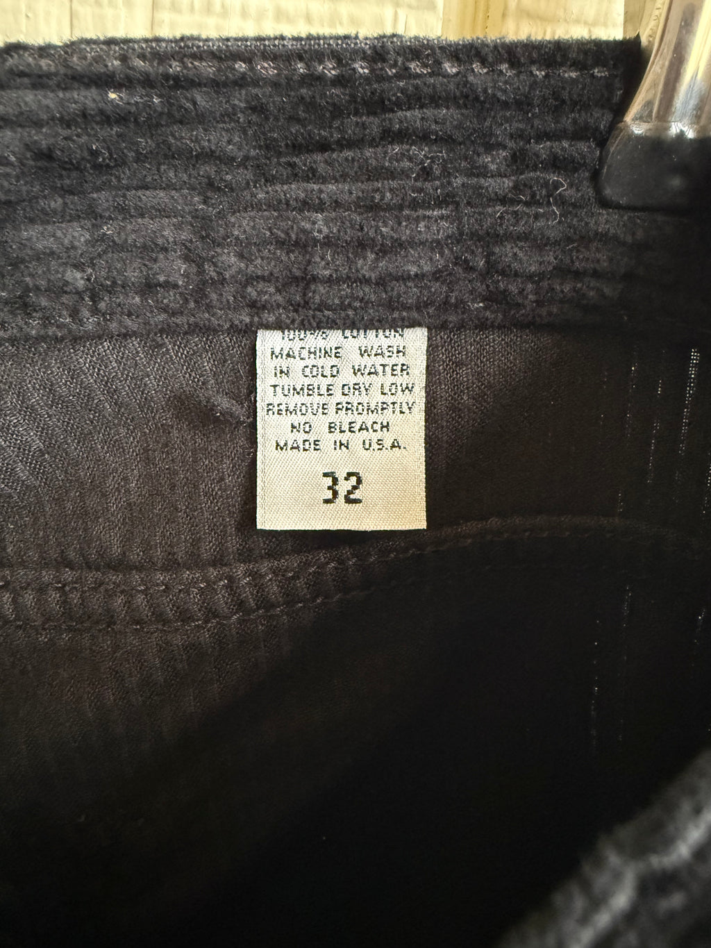 HI embroider corduroy pants NWT