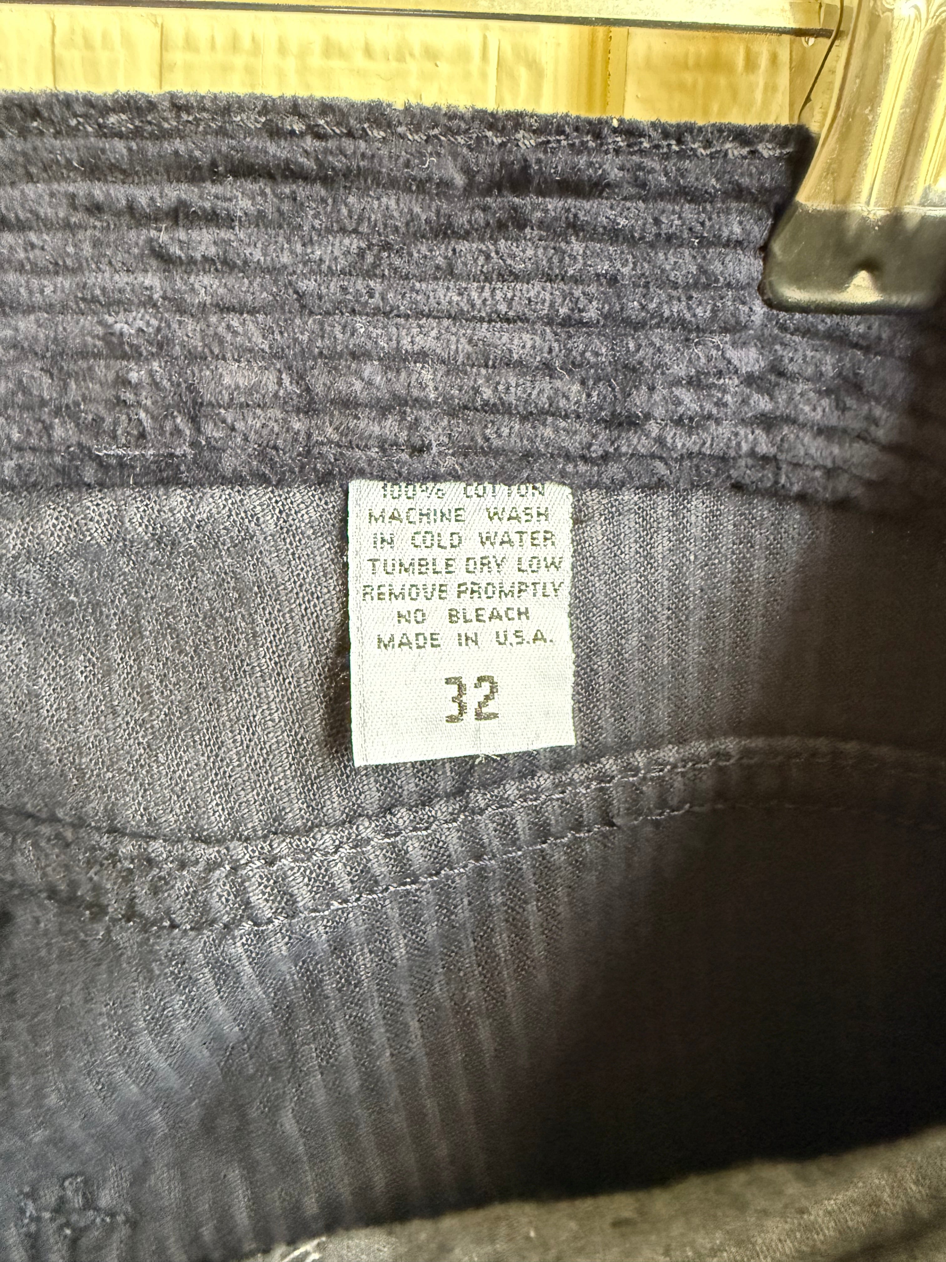 HI embroider corduroy pants NWT