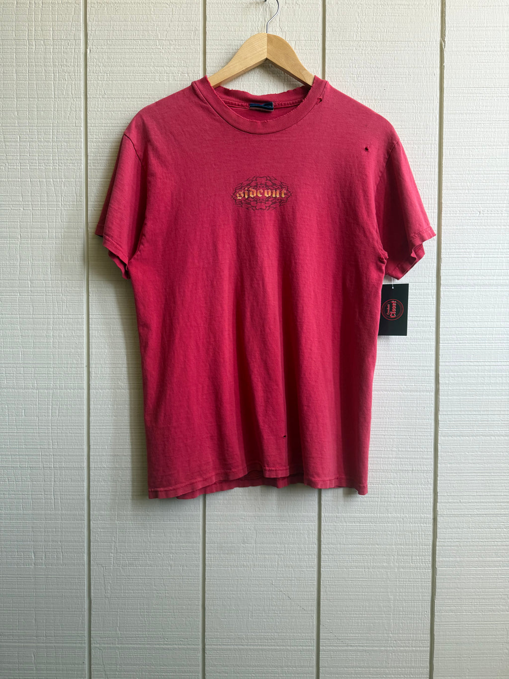 thrashed Sideout surf t-shirt