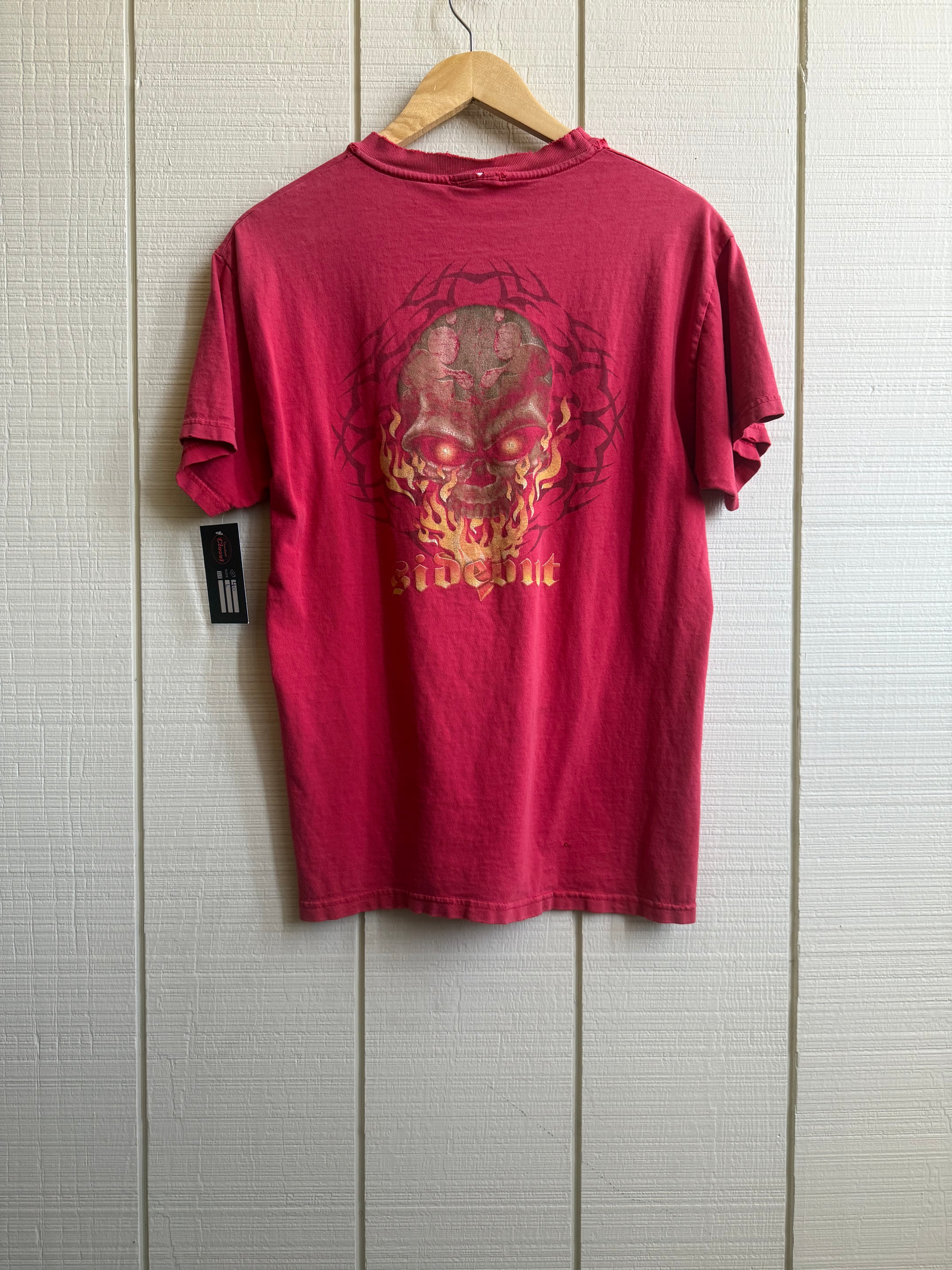 thrashed Sideout surf t-shirt