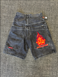Jnco flame jorts